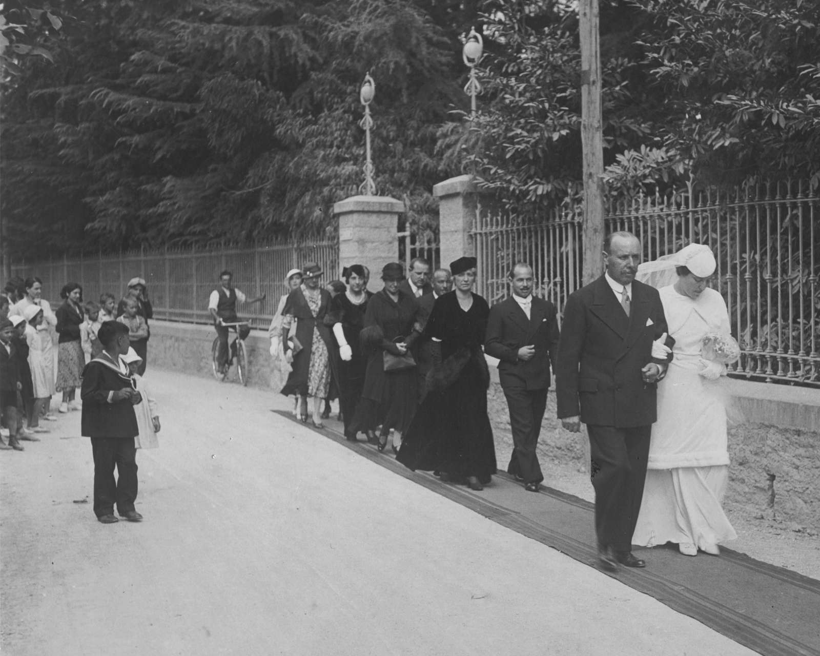 The wedding of Lena Guido with Nestore Ferretti 1933
